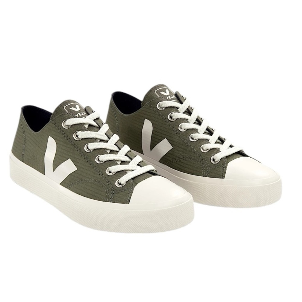 VEJA - WATA II Low Ripstop Sneakers Kaki Pierre Size 40 (Women’s 9) - Picture 2 of 12